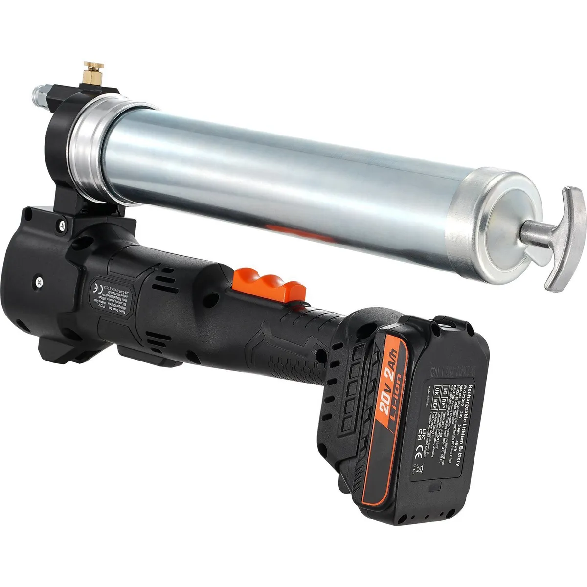 Cordless Grease Gun Electric Battery Kit with Case - Image 3