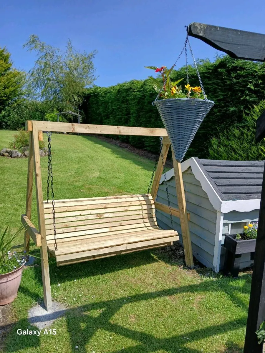 Garden swing seat - Image 4