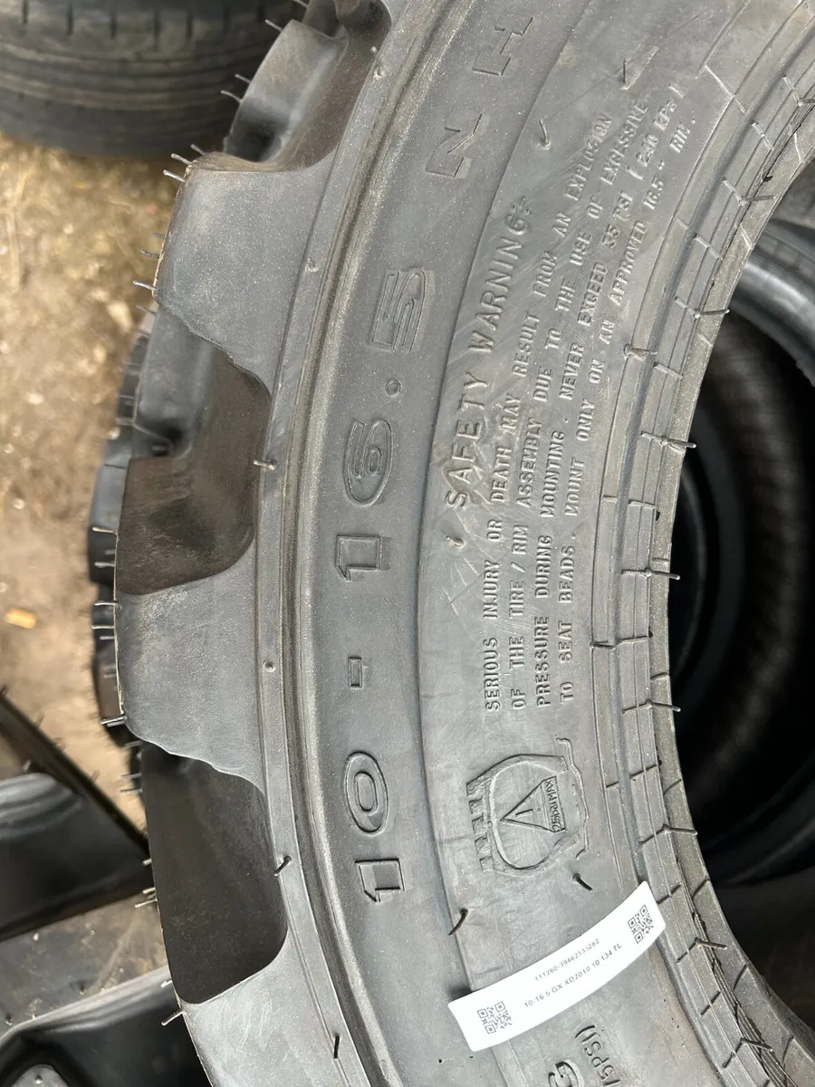 x4 New Galaxy 10/16.5  Skidsteer Tyres - Image 3