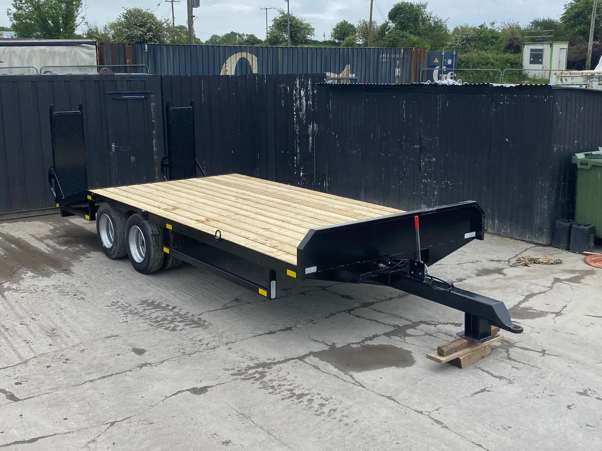 10 Ton Double Axle Low Loader / Bale Trailer – New - Image 1