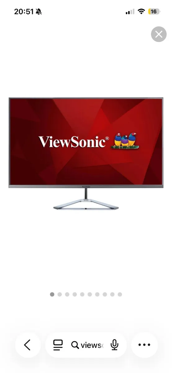 Viewsonic 32in monitor - Image 1