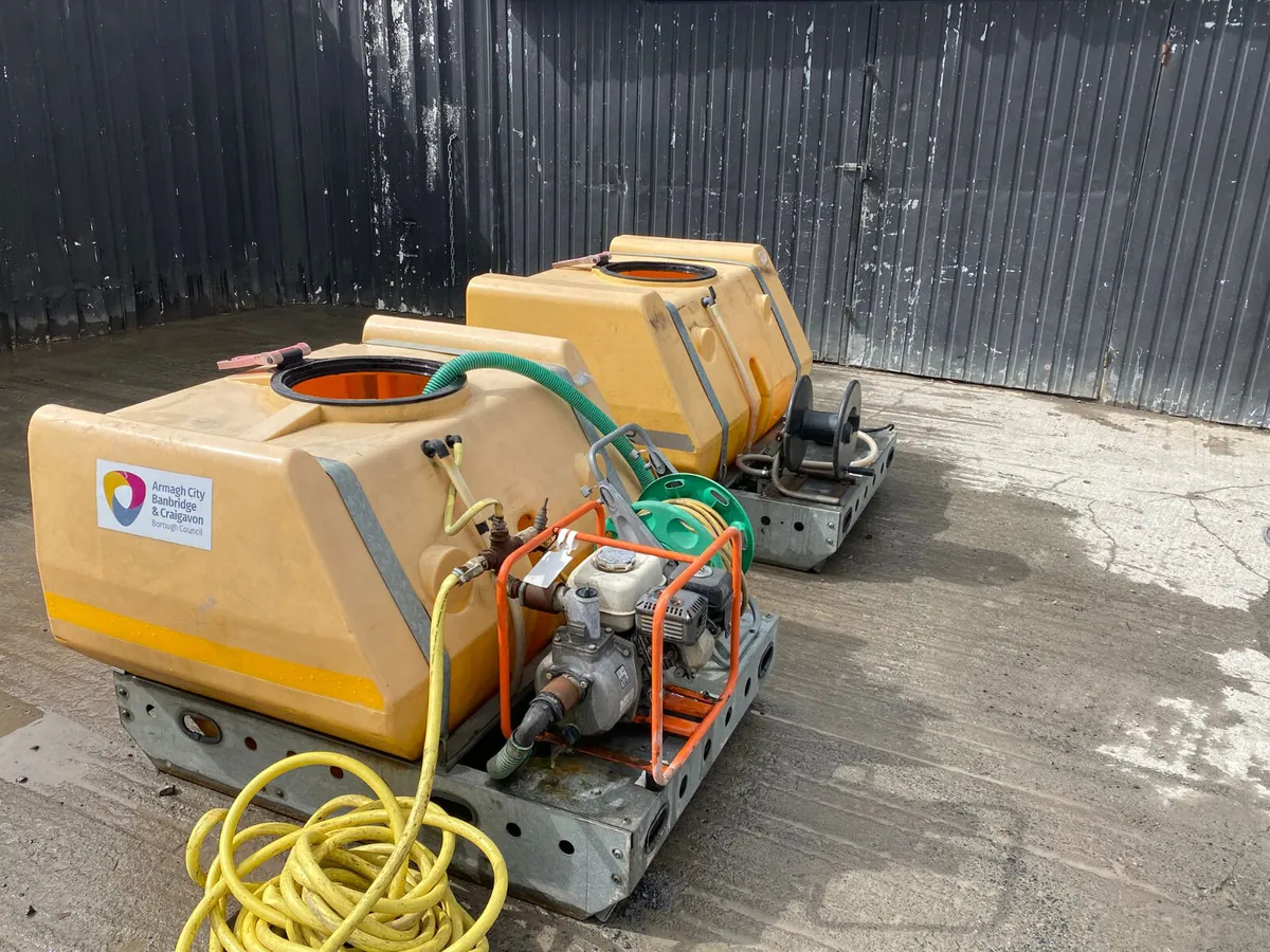 Water Bowser with Power Washer - Image 1