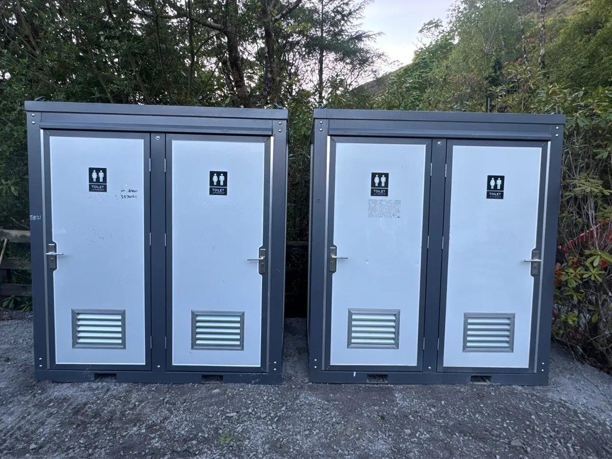 Double Toilet Block – Site Welfare / Portable Toil - Image 2
