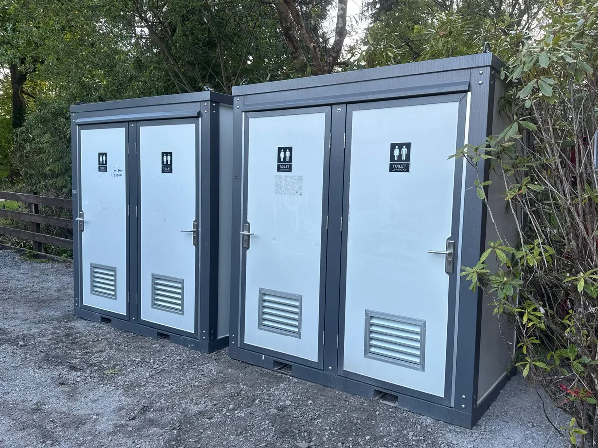 Double Toilet Block – Site Welfare / Portable Toil - Image 4