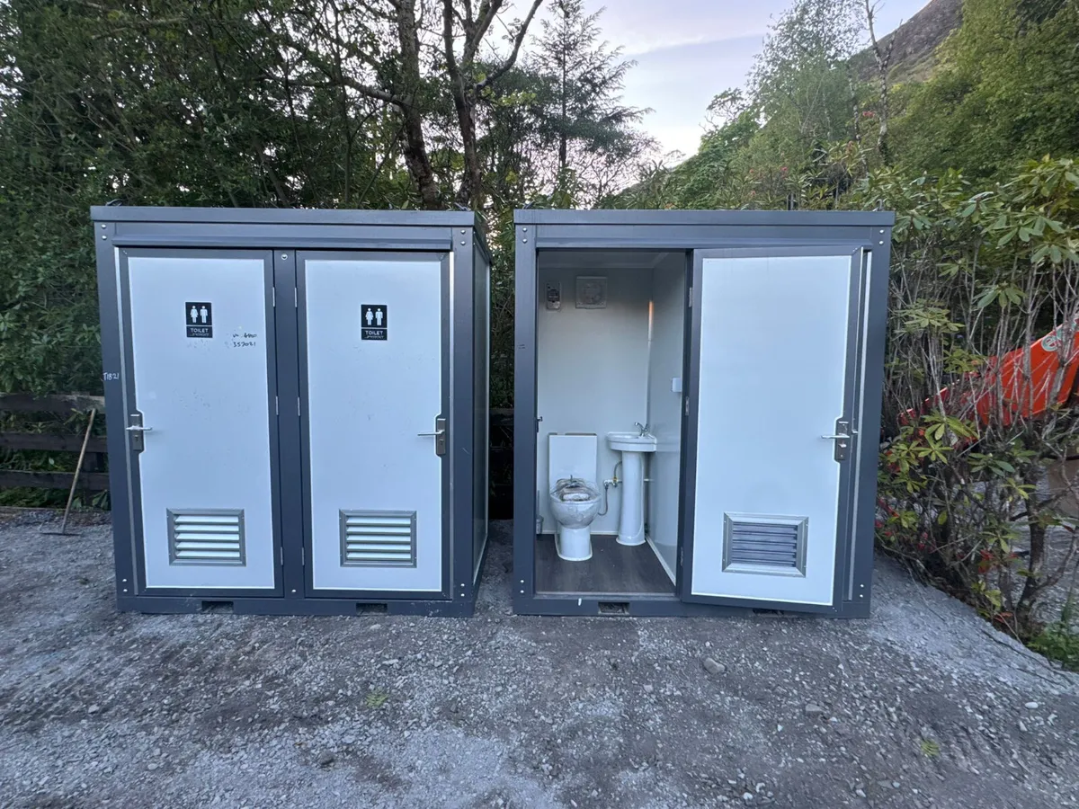 Double Toilet Block – Site Welfare / Portable Toil - Image 3