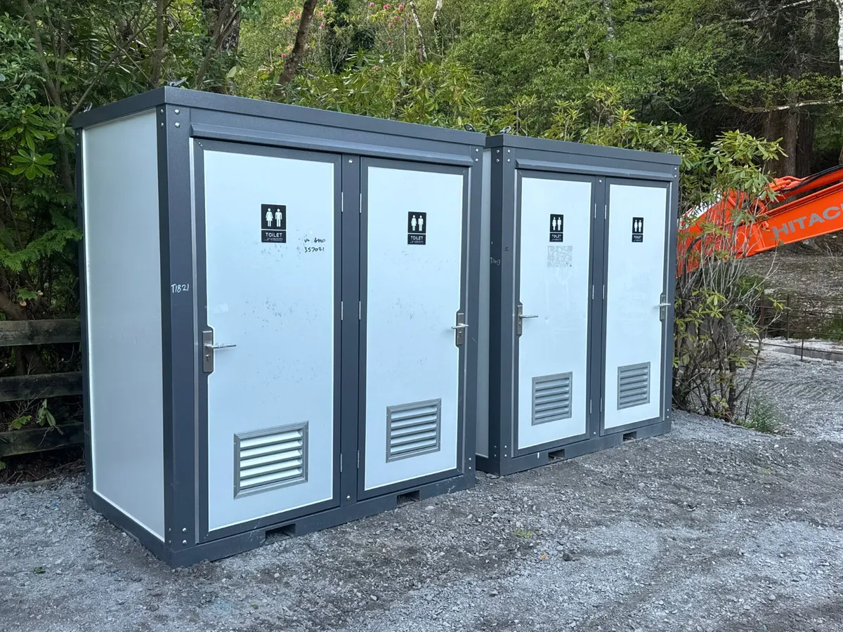 Double Toilet Block – Site Welfare / Portable Toil - Image 1