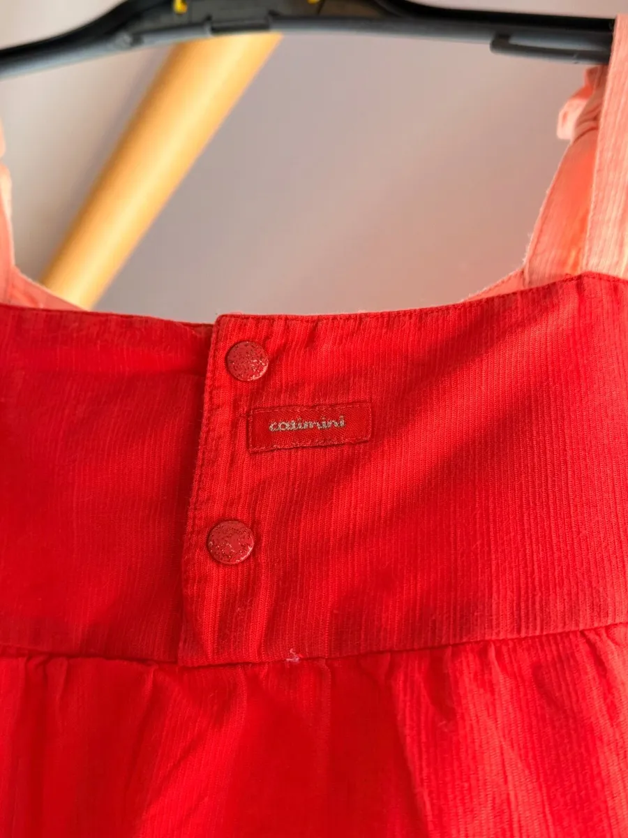 Catimini red dresses for girl - Image 4