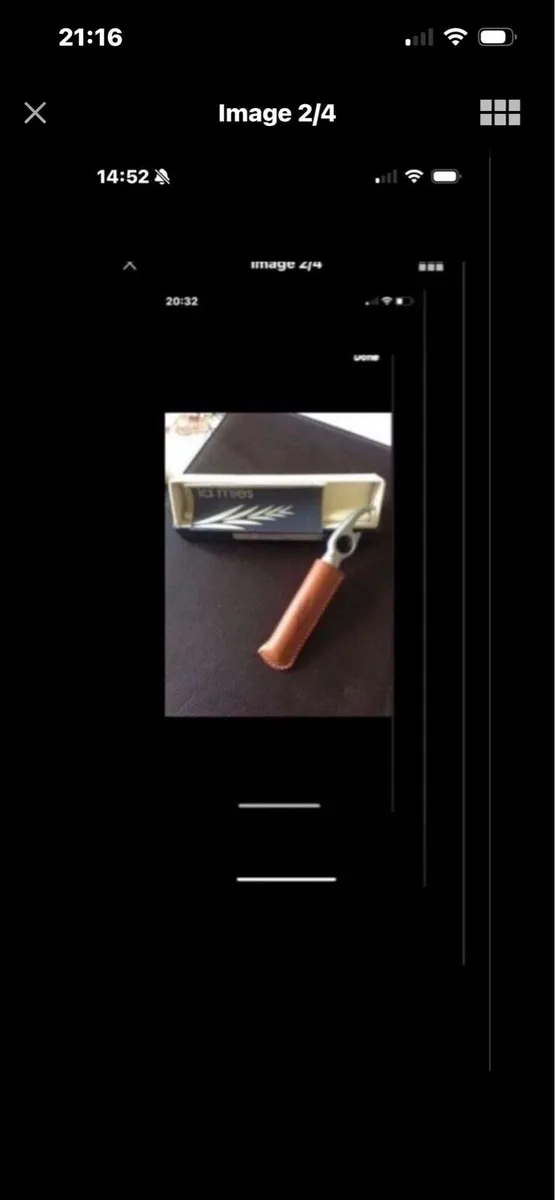 Corkscrew & Bottle Opener in Leather Case - Image 2