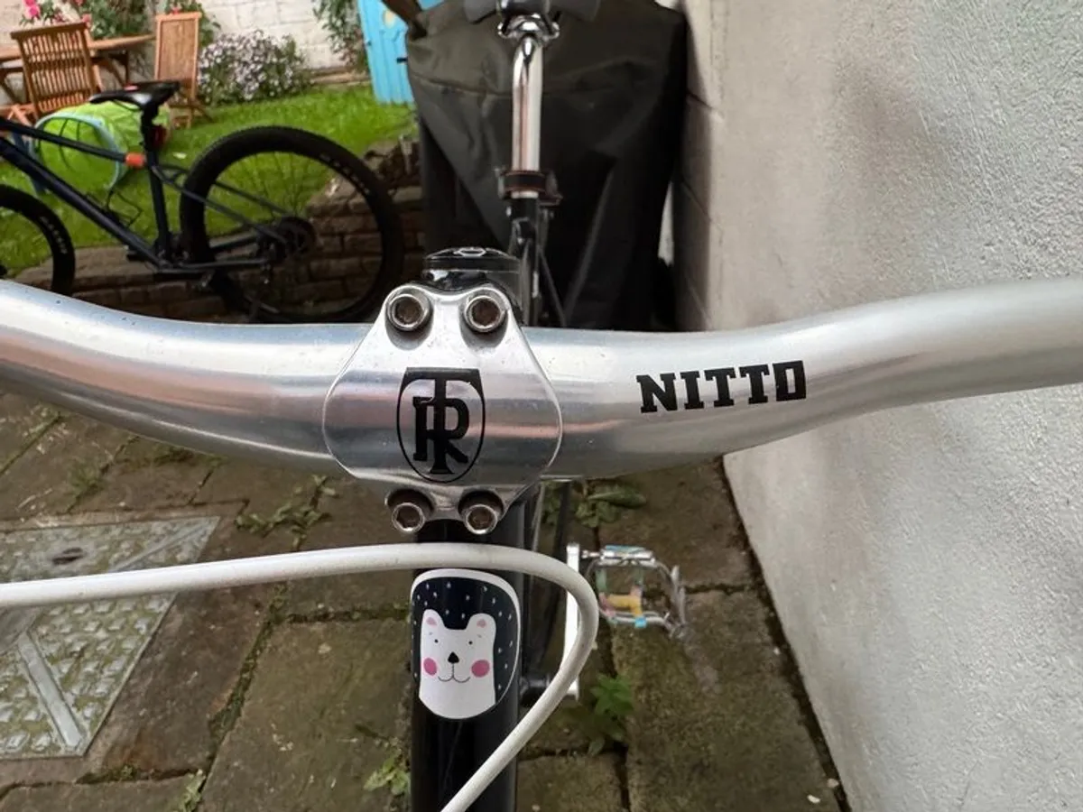 Fixed Gear steel frame bike 52cm top tube - Image 4