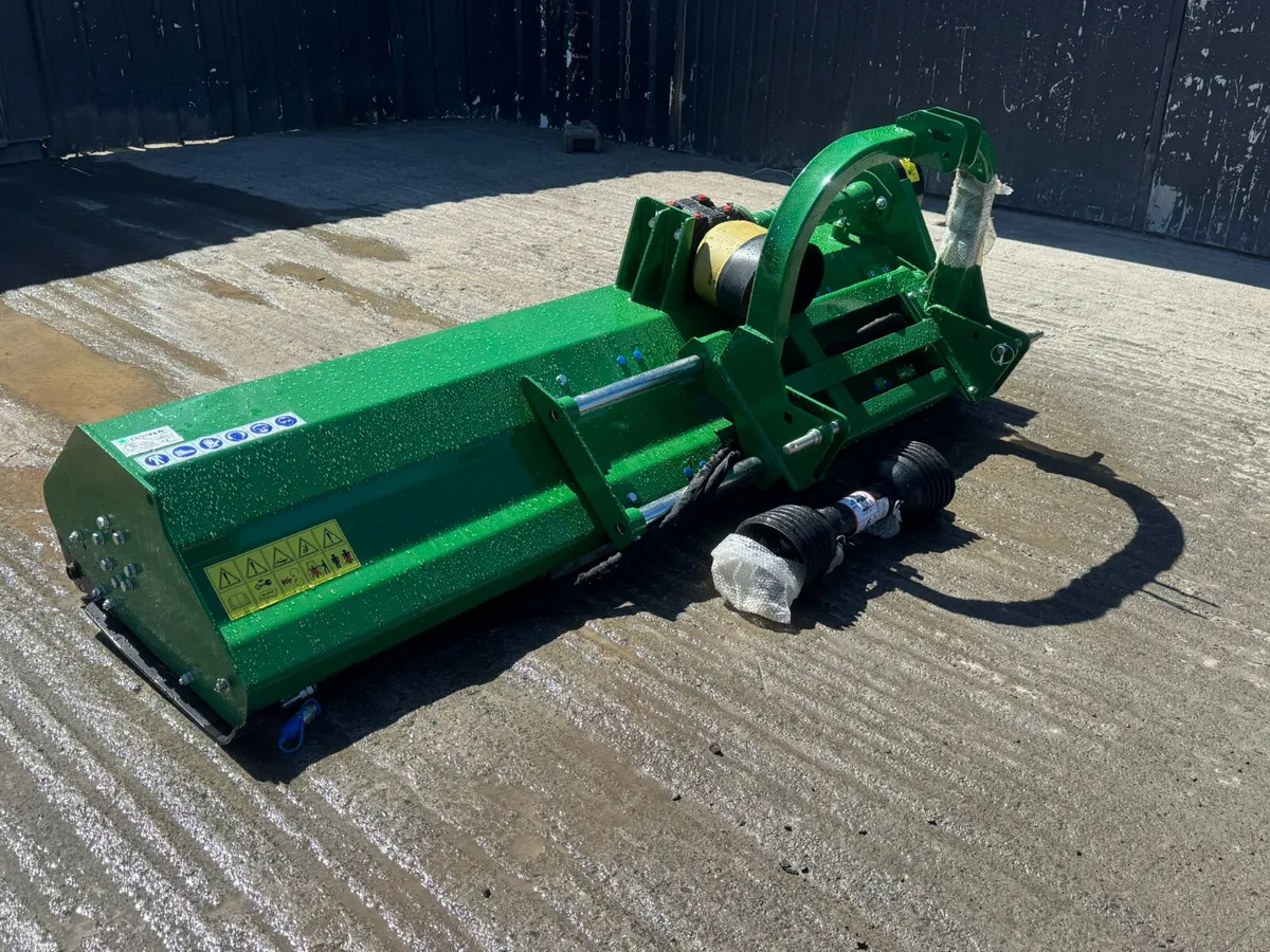 Clover 2.2m/7ft PTO Flail Mulcher – Side Shift - Image 1