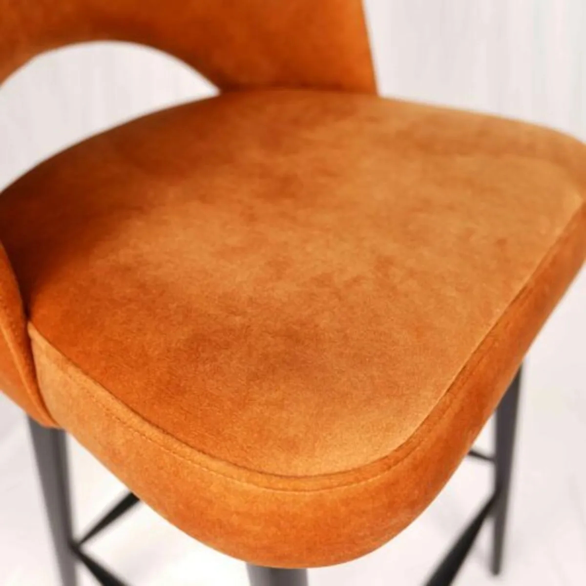 Crimson Forge Bar Stool Modern Counter Chair - Image 4