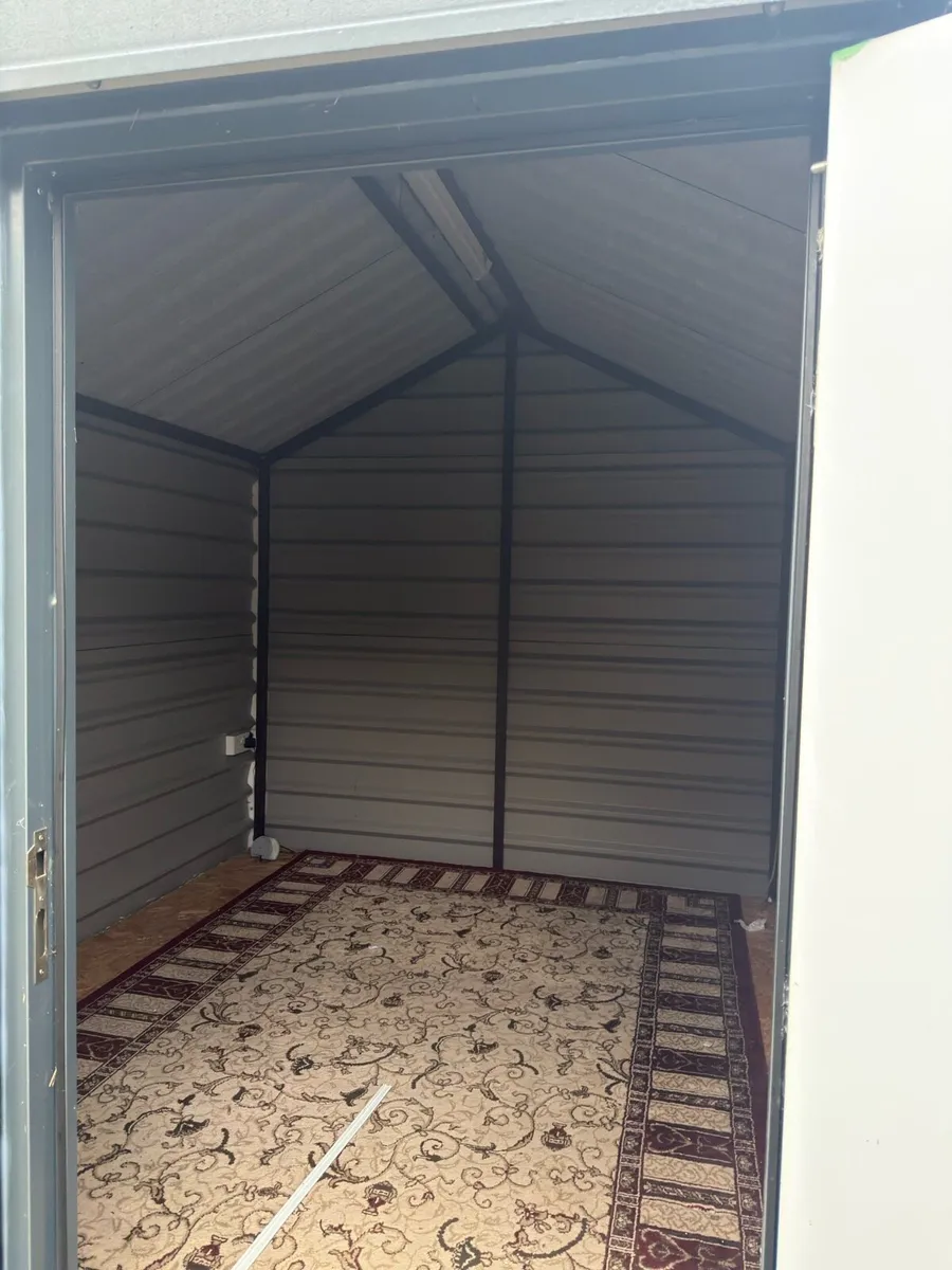 Heavy Duty Steel shed 10ftx8ft - Image 4