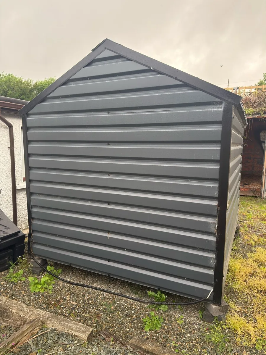 Heavy Duty Steel shed 10ftx8ft - Image 2