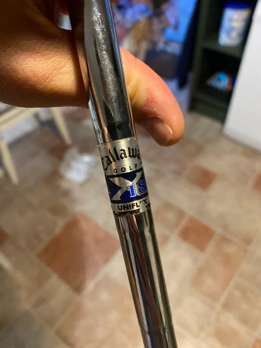 Callaway X18 Golf Clubs P to 3i - Image 3