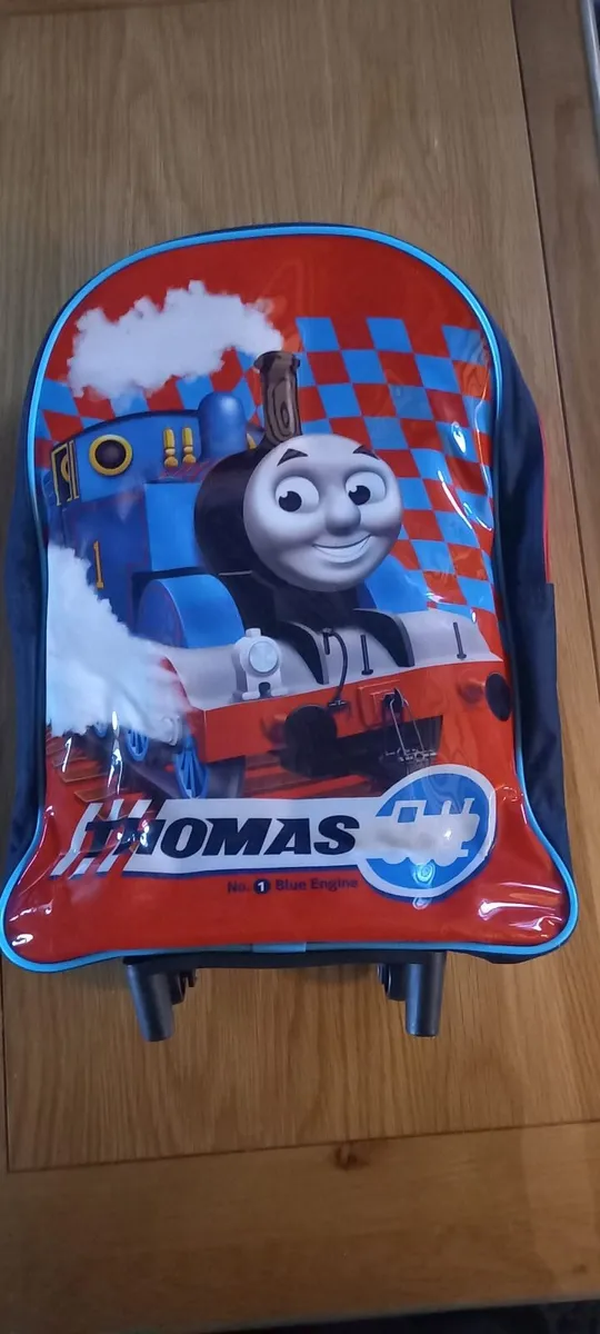 Thomas the Tank Engine Navy Luggage Bag - Image 3