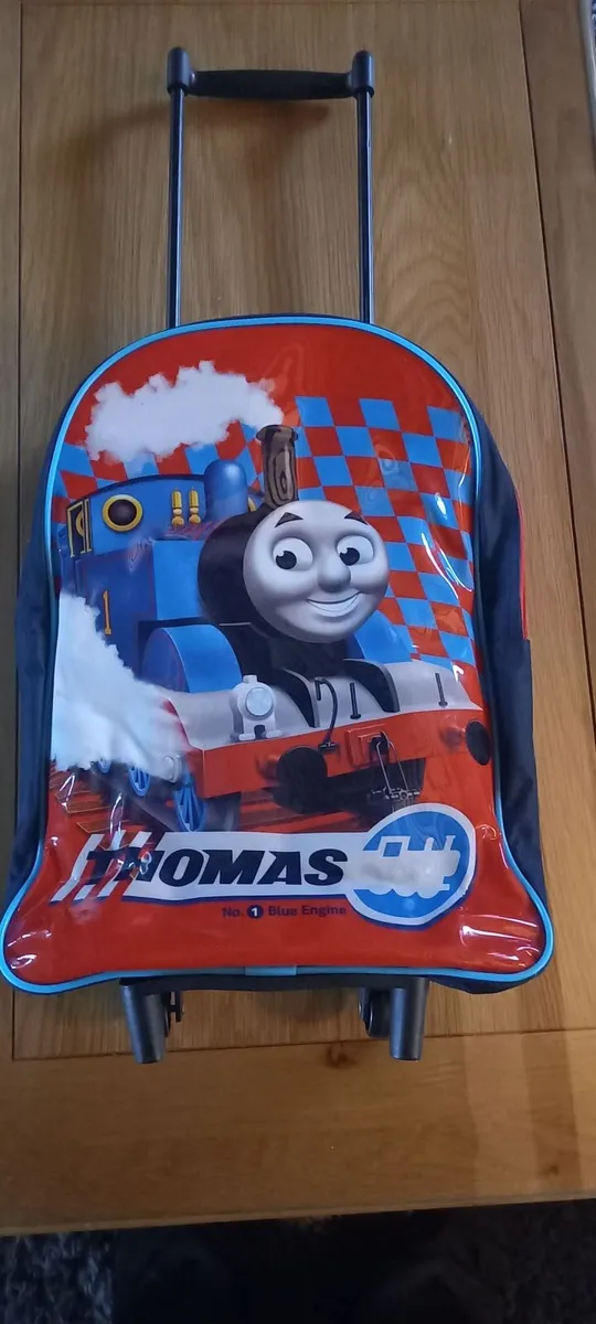 Thomas the Tank Engine Navy Luggage Bag - Image 1