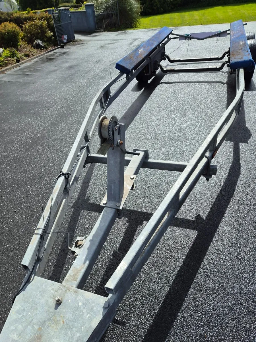 Large Heavy Duty Boat Trailer - Image 3