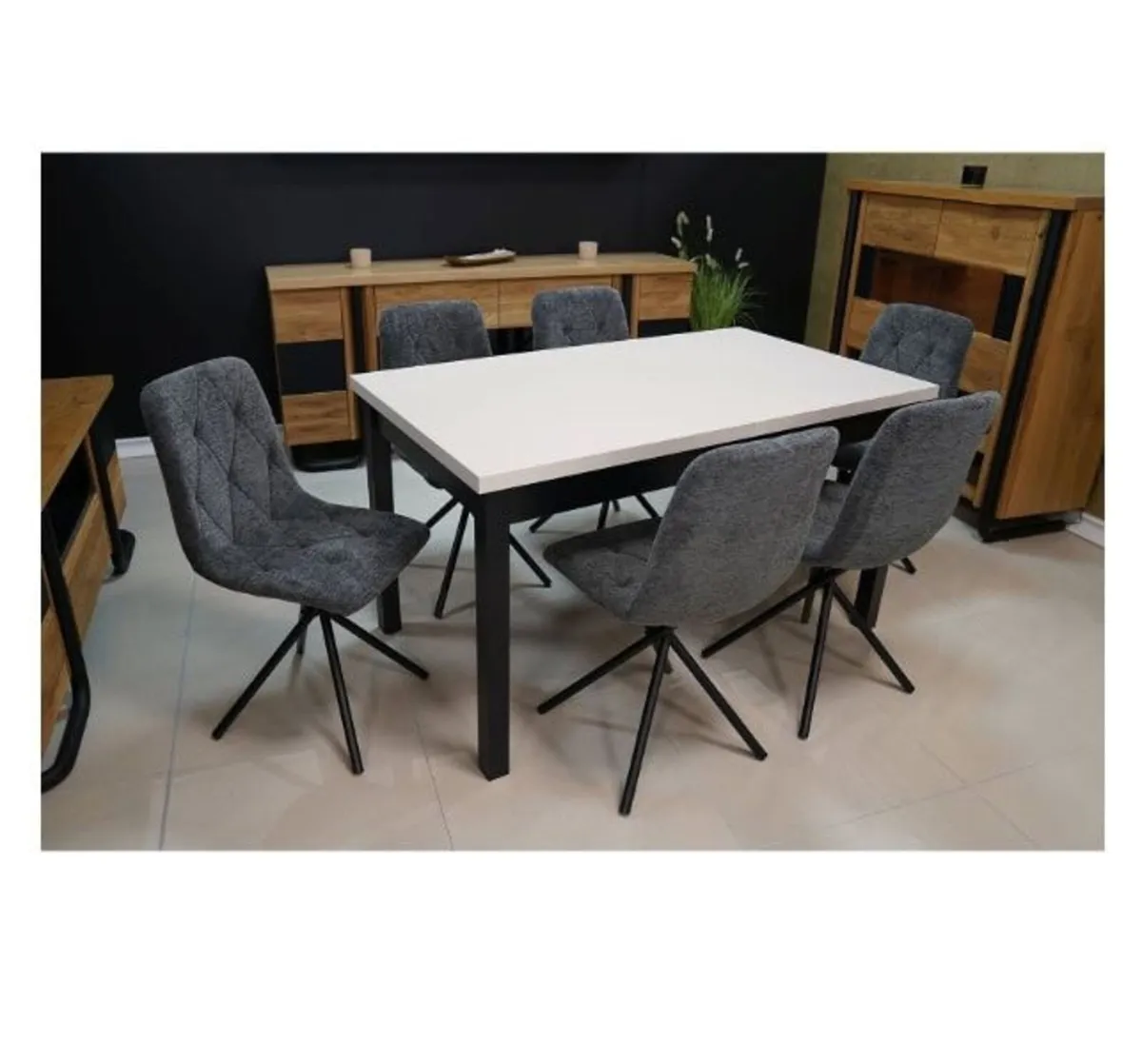 Sorven Extendable Dining Table 120 x 70 cm to 160 - Image 1