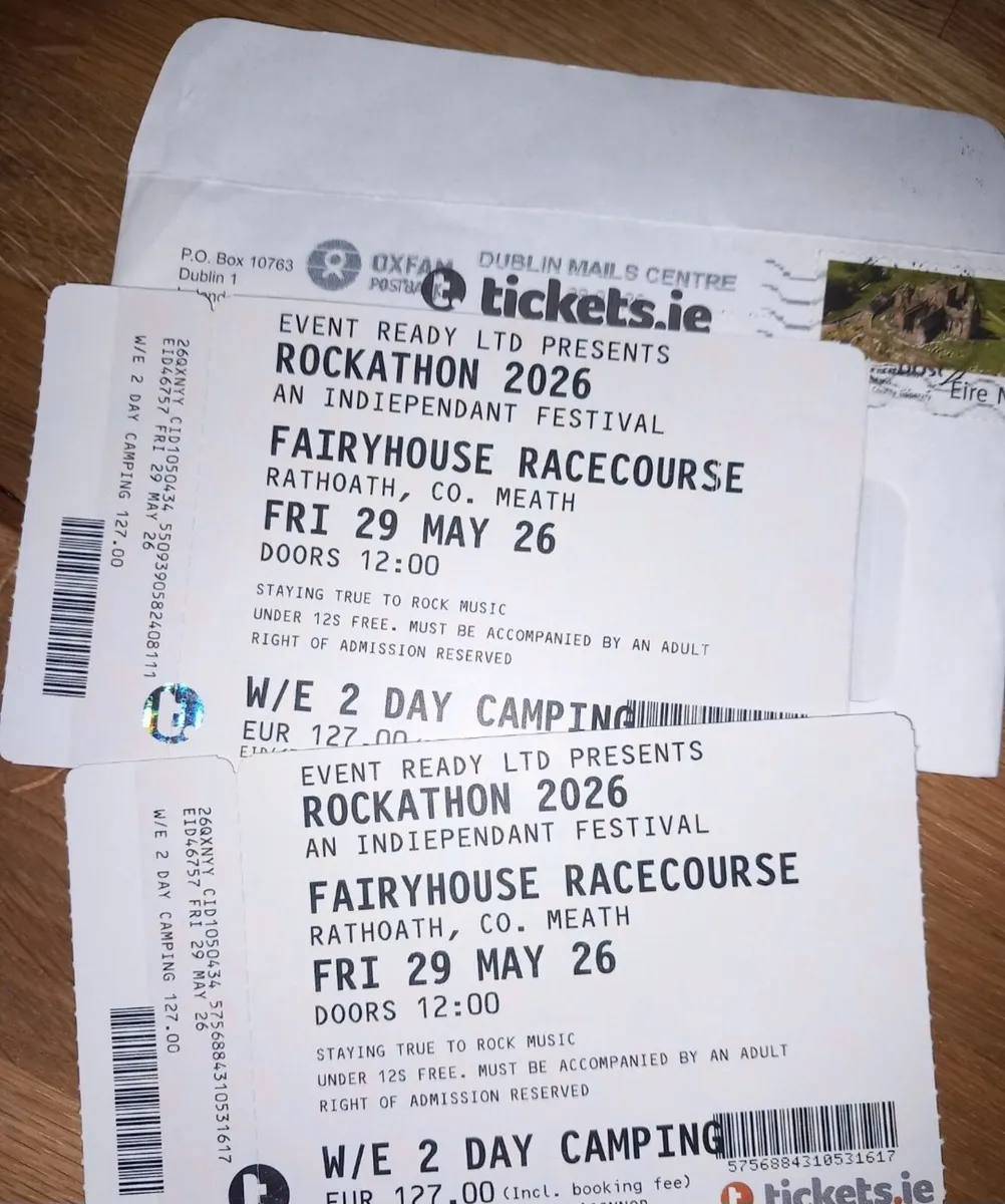 2 x Tickets Rockathon
