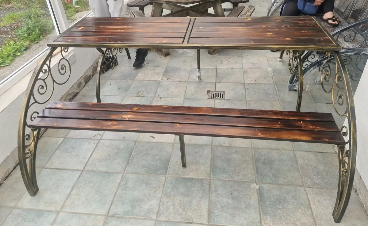 Table foldable to bench - Image 3