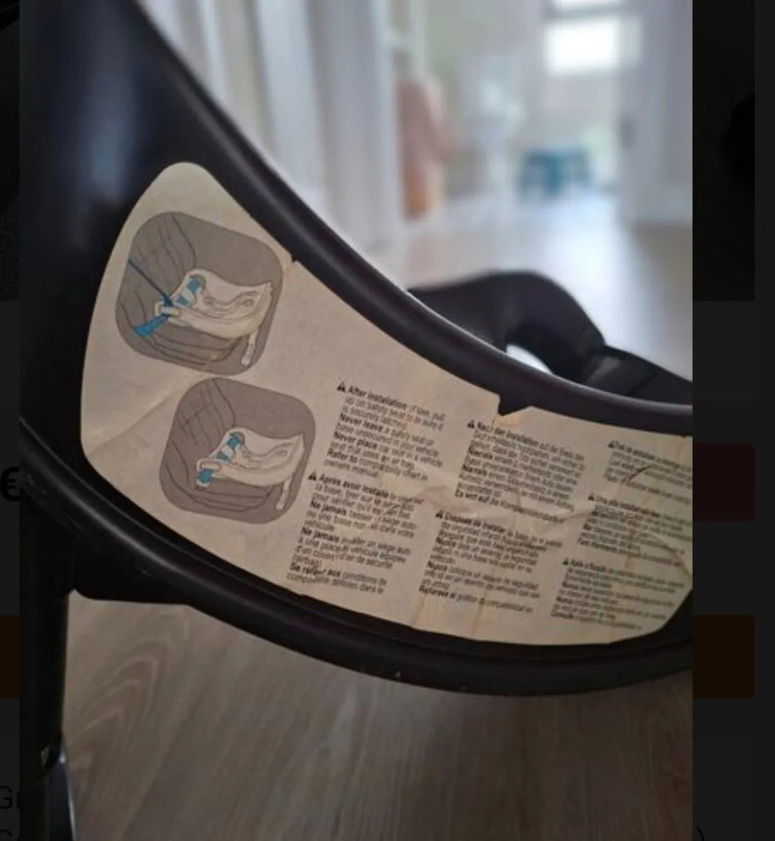 Graco car seat and isofix base - Image 3