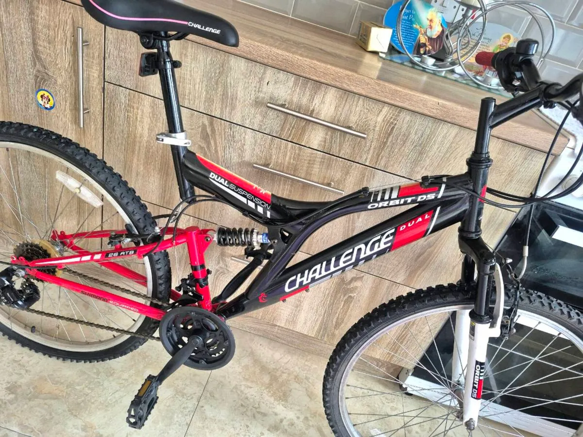 ADULTS CHALLENGE ORBIT MOUNTAIN BIKE 20INCH FRAME/ - Image 4