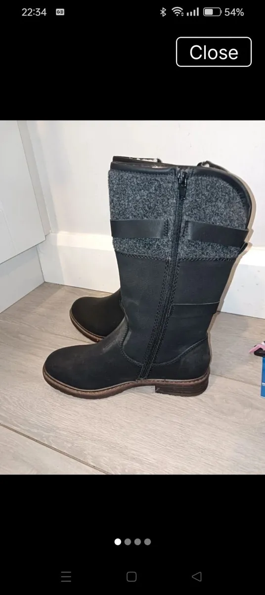 Shoes  Rieker black boots - Image 4