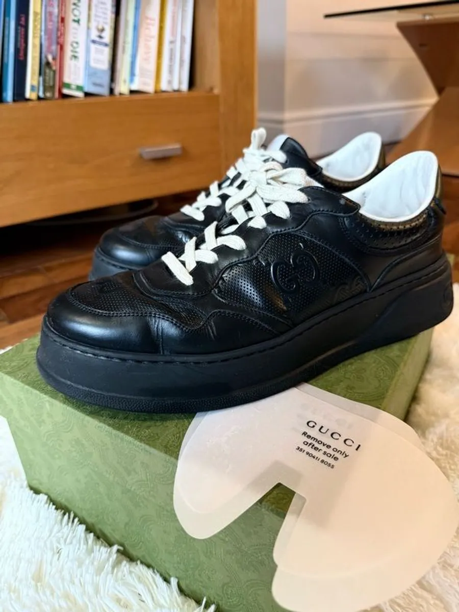 sneaker Gucci uk size 9 black - Image 1