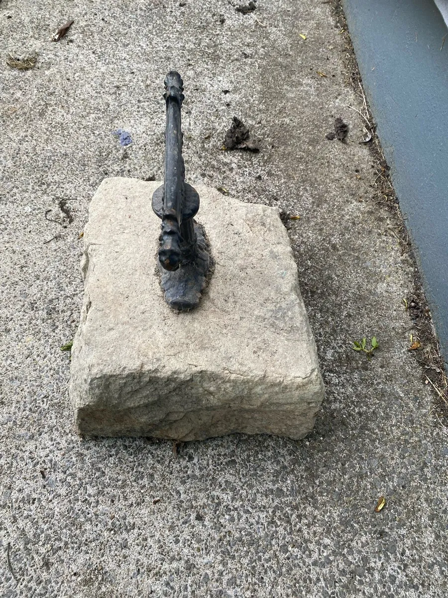 Vintage Cast Iron Boot Scraper - Image 4