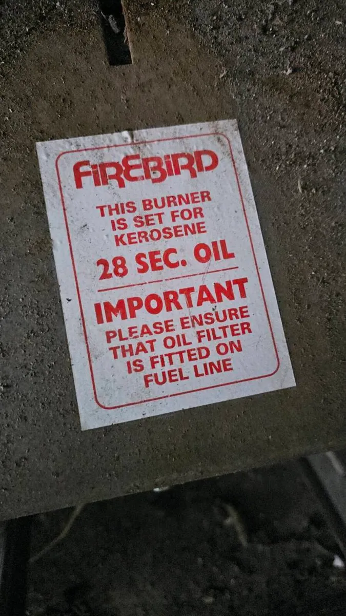 Firebird kerosine house boiler - Image 2