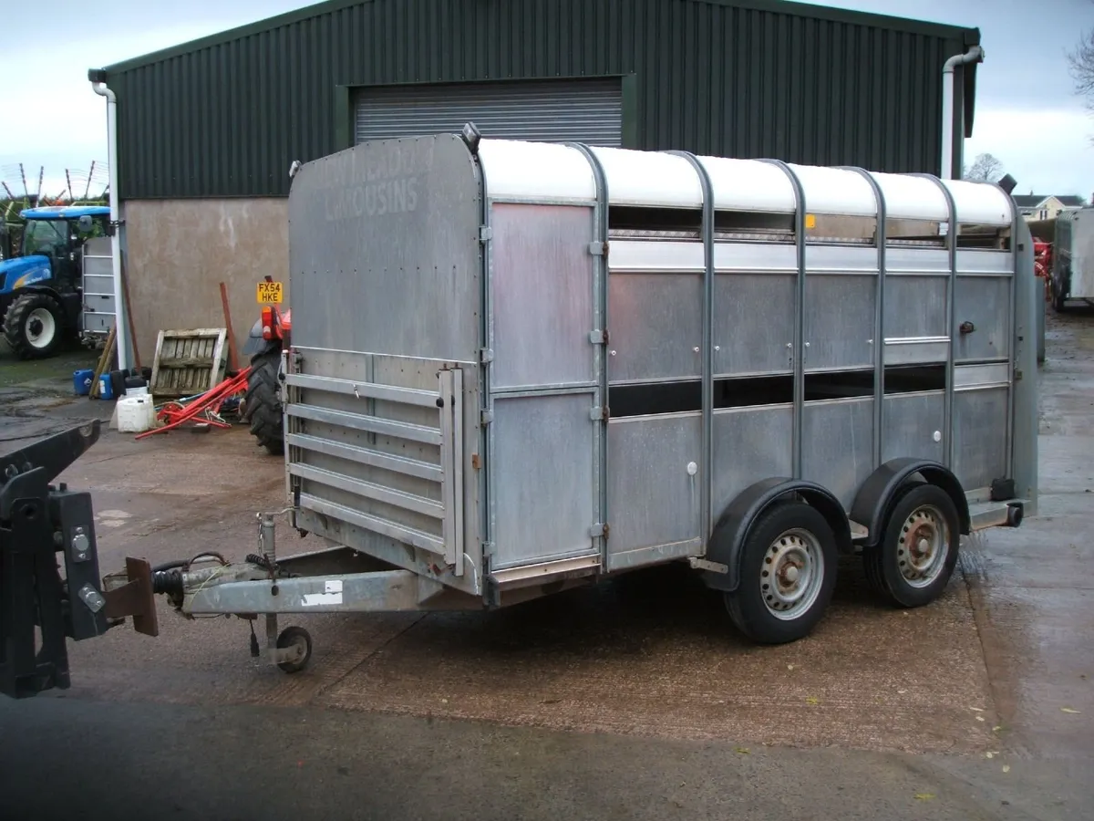 2015 Ifor Williams 12x6 cattle/sheep trailer - Image 2