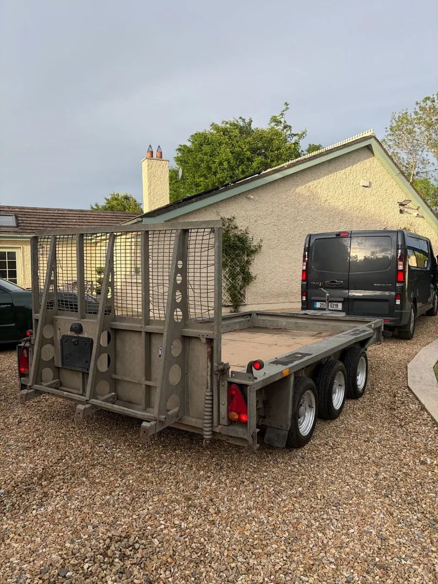 Ifor William 12x6 Plant Trailer - Image 2