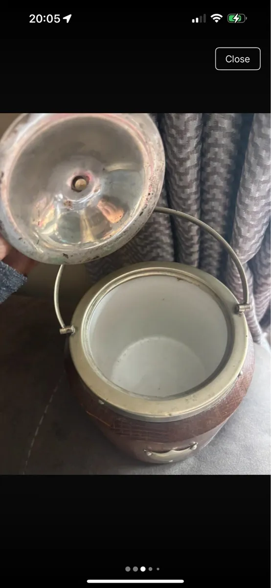 antique ice bucket - Image 3