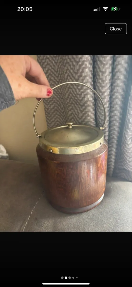 antique ice bucket - Image 2