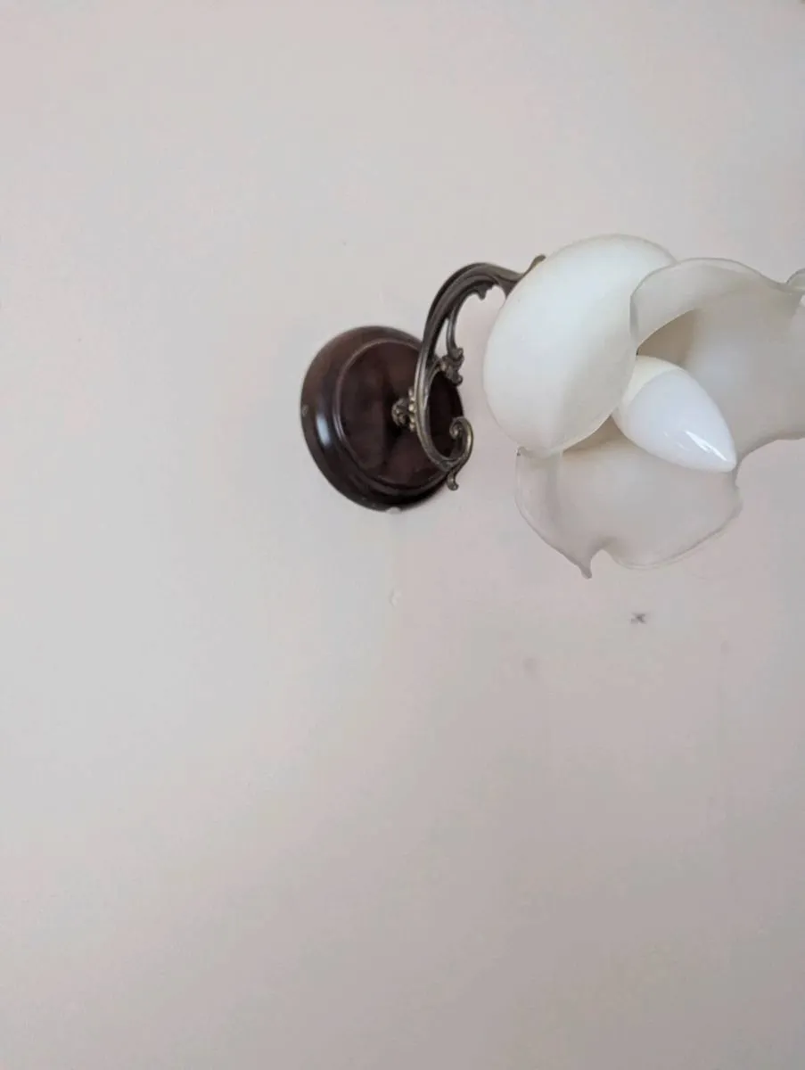 Chandelier and matching wall sconces - Image 2