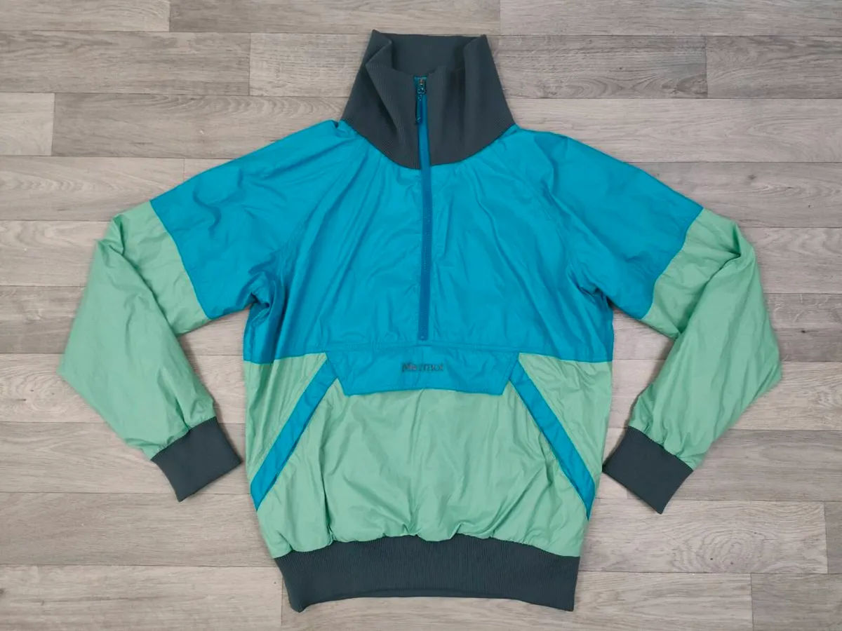 Marmot Half Zip Anorak Windbreaker Jacket Mens M - Image 1