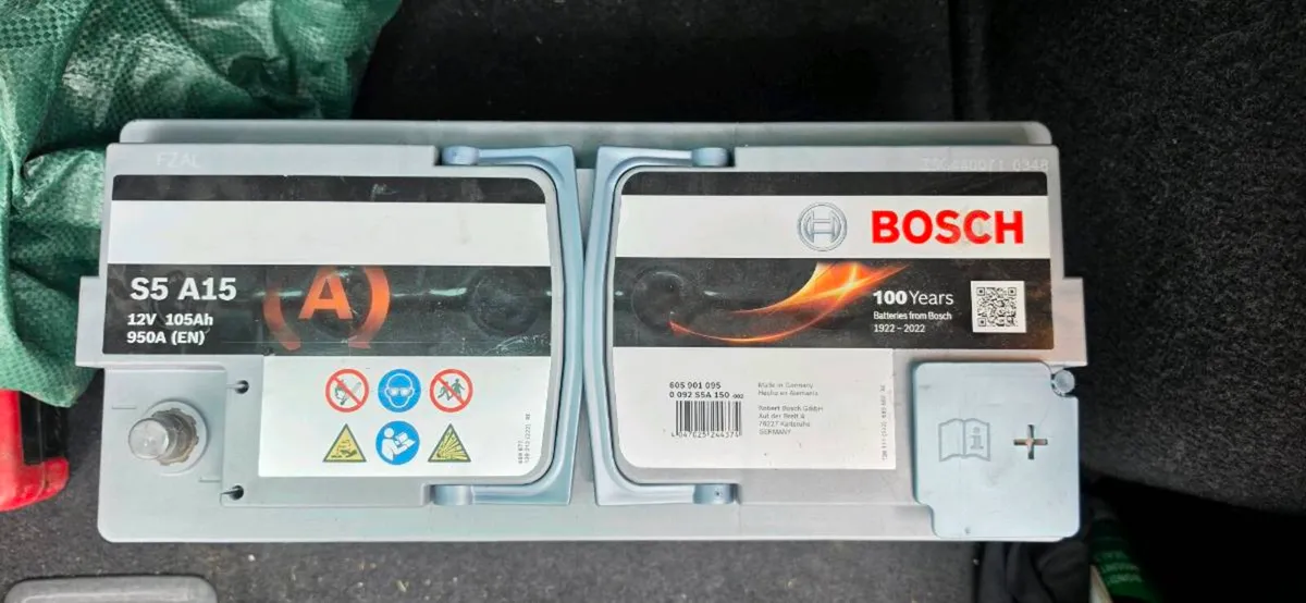 New Bosch 12V Battery - Image 2