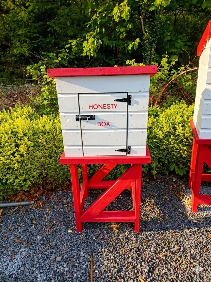 Honesty box sell eggs veg honey jam bread etc - Image 1