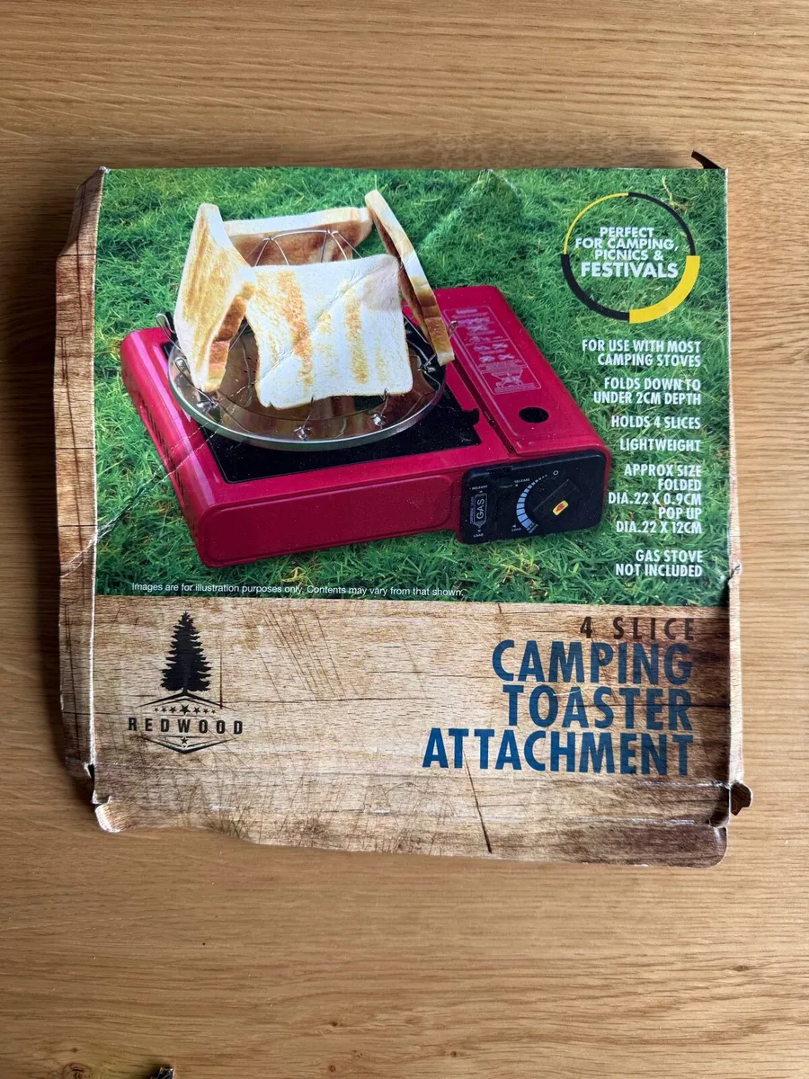 4 slice camping toasters attachment for cookers - Image 1