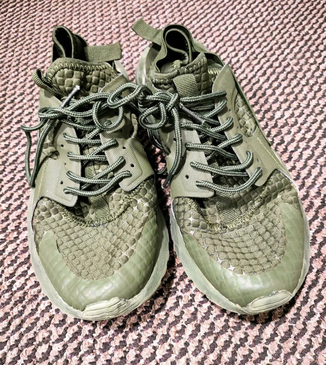 Nike Air Huarache Run Ultra 'Cargo Khaki' Olive – - Image 2