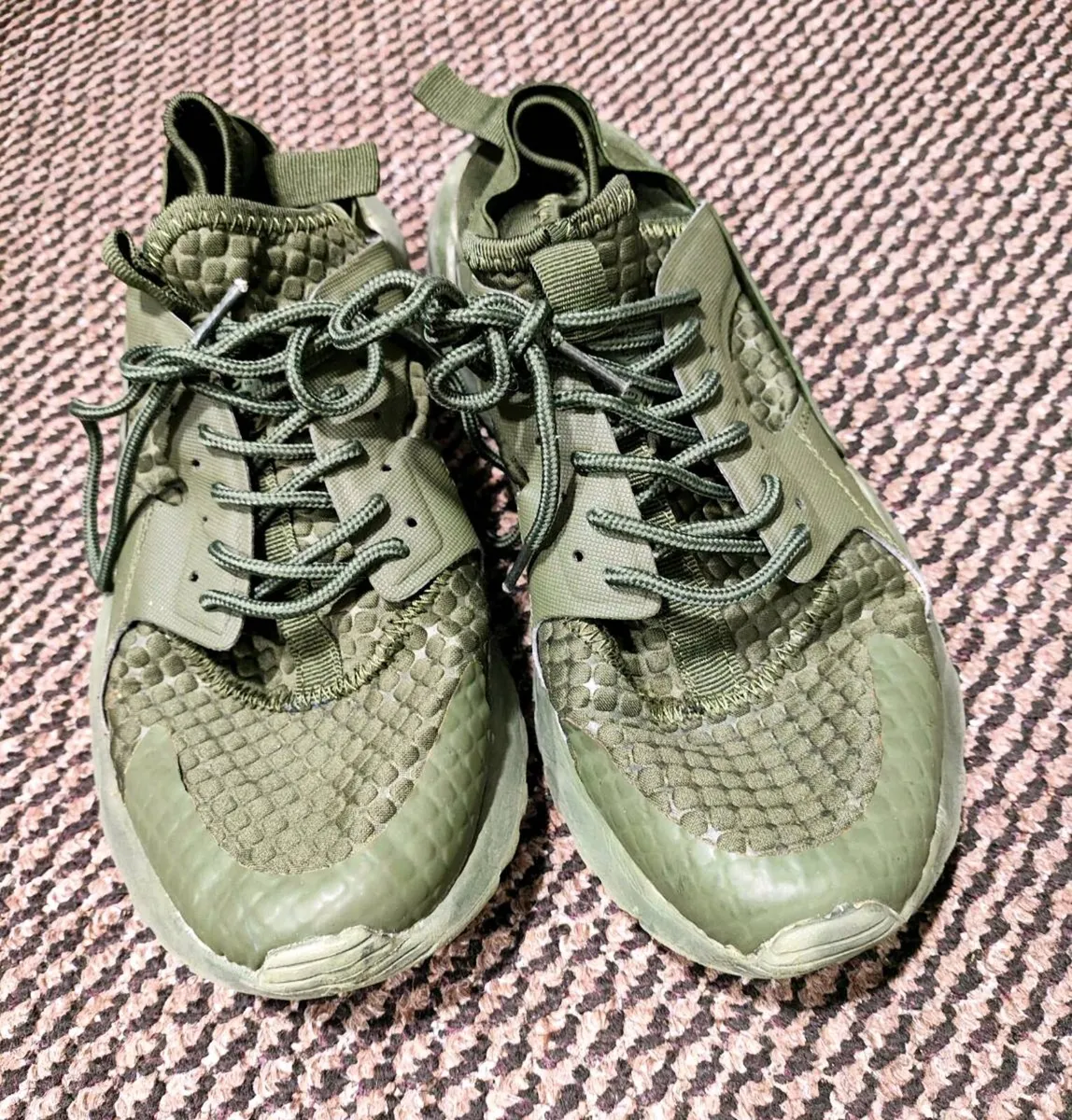 Nike Air Huarache Run Ultra 'Cargo Khaki' Olive – - Image 3