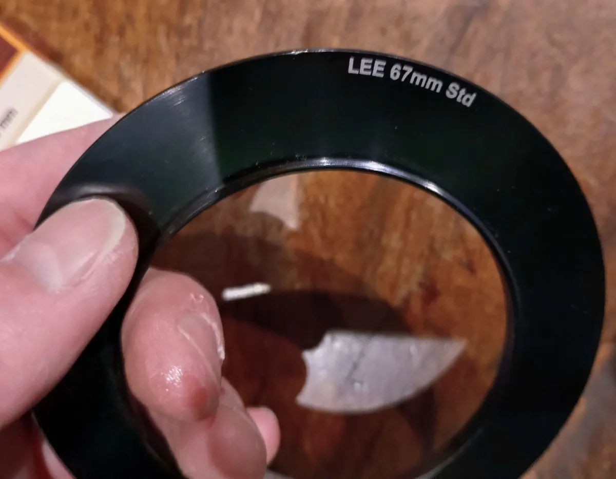 Lee Filter holder, 105mm Polariser, Big Stopper... - Image 2
