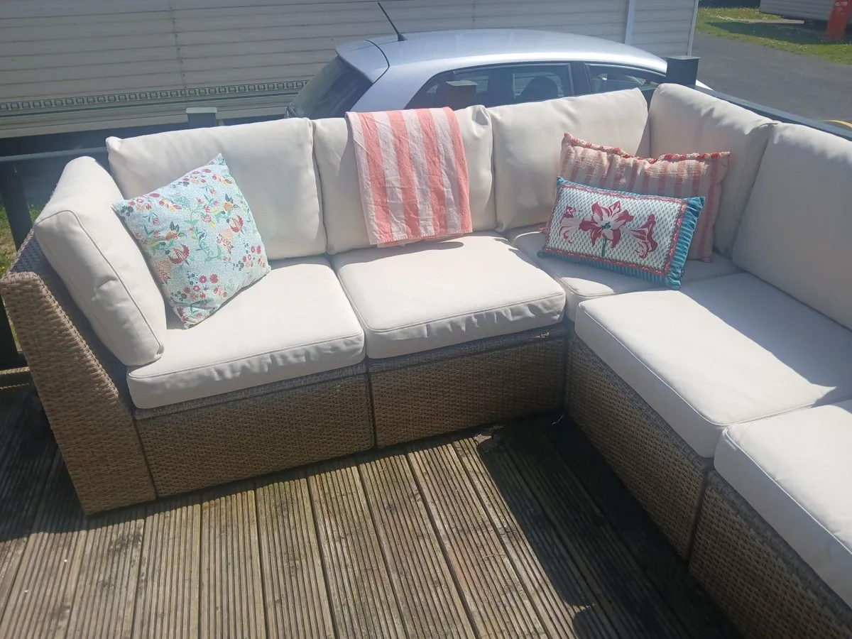 Outdoor corner sofa - Image 3