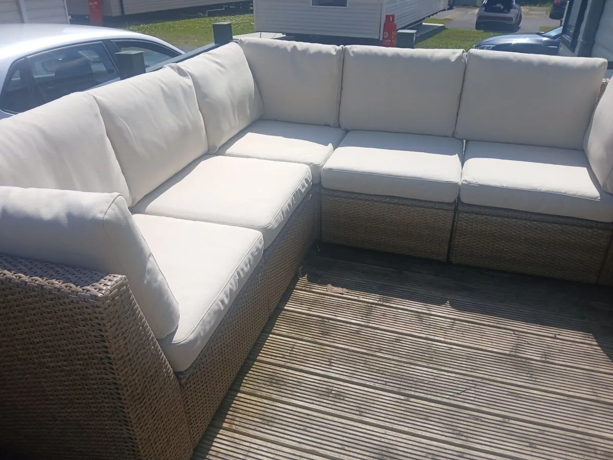 Outdoor corner sofa - Image 4
