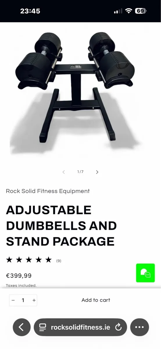 2KG - 32KG SELECTABLE DUMBBELLS, STAND + BENCH!! - Image 2