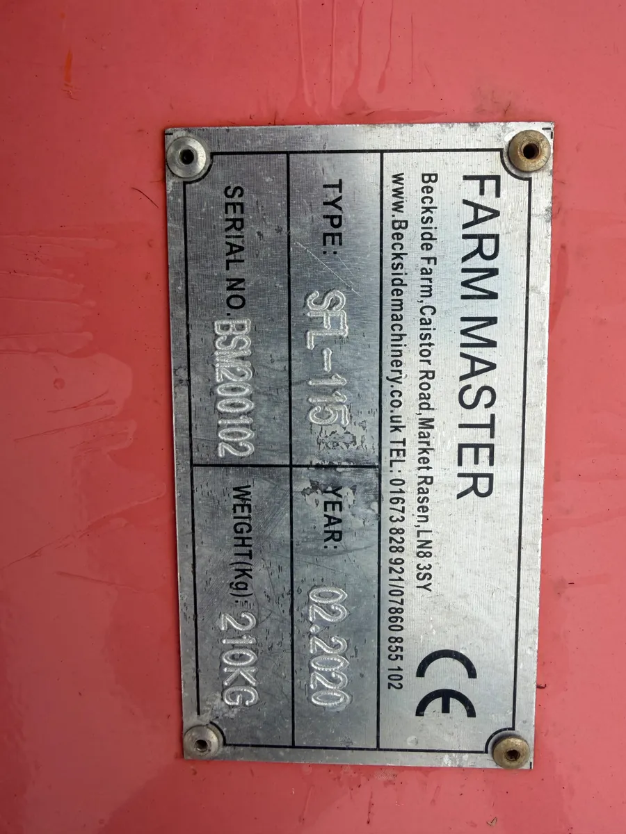 Flail mower to suit compact Tractor - Image 4