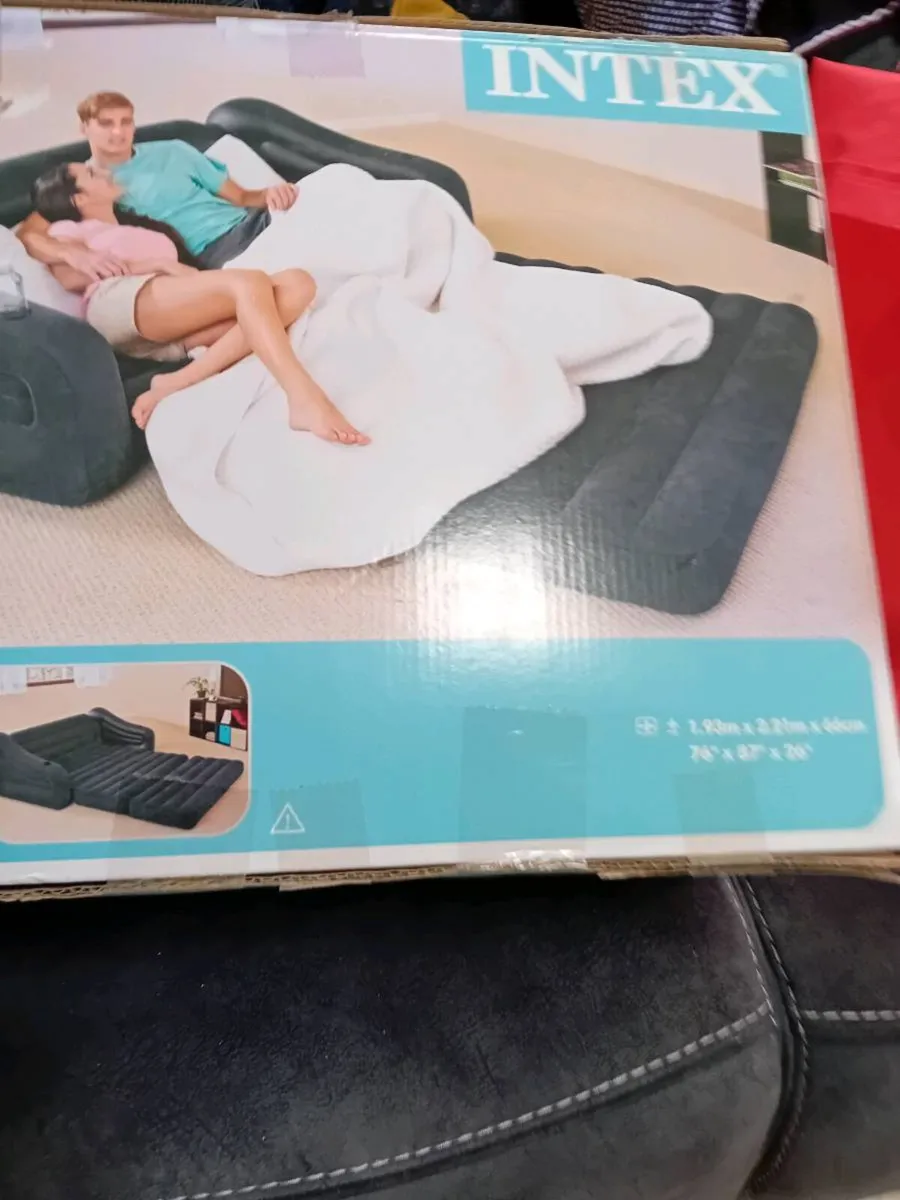DOUBLE PULL =  OUT SOFA BED NEW BOXED - Image 1