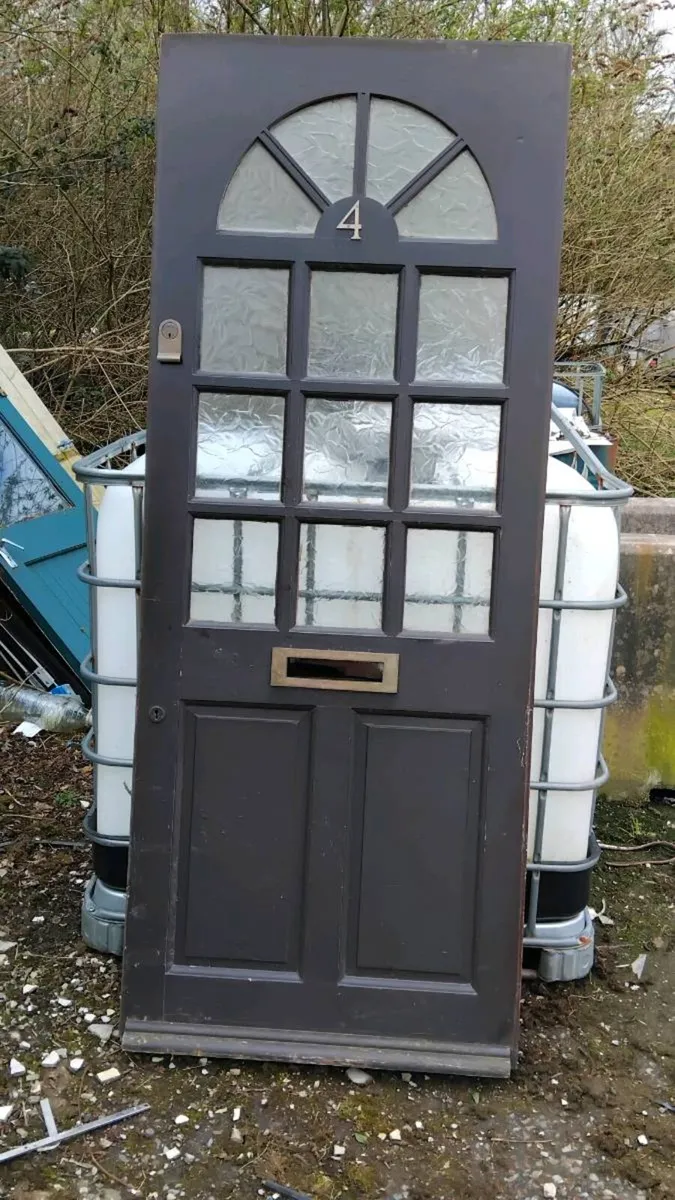 Teak door - Image 1