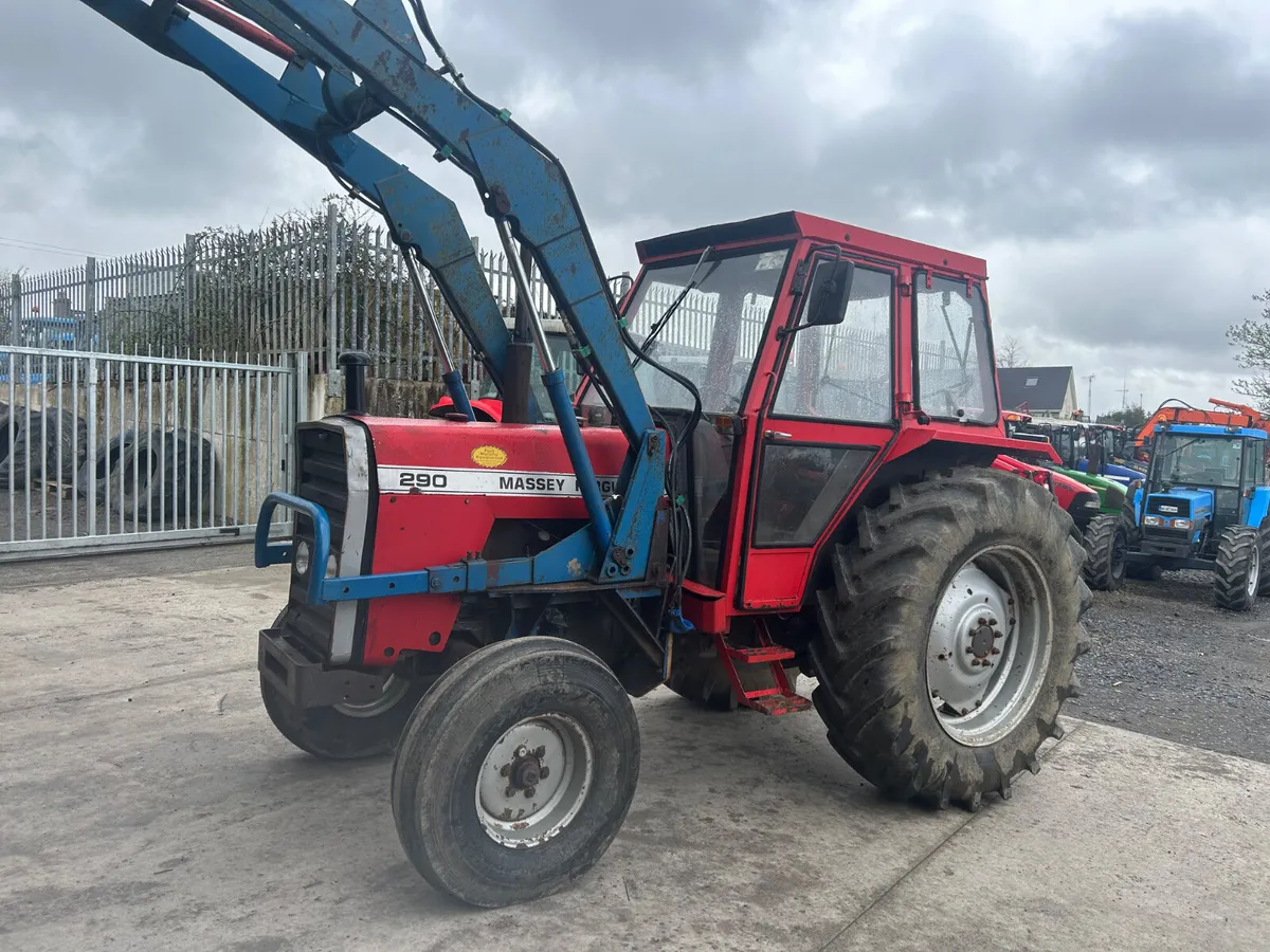 1987 Massey Ferguson 290 with Loader - Image 1