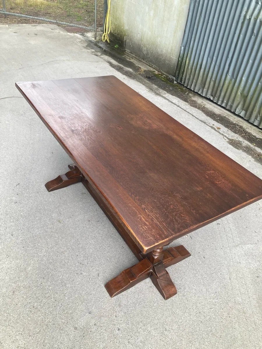 1960s Refectory Table -Warehouse Open Sat 23rd May - Image 2